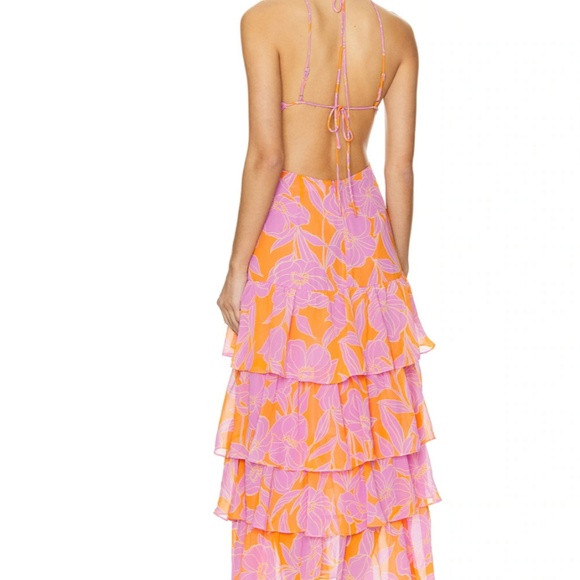 NEW Astr Aneira Floral Dress - Picture 3 of 3